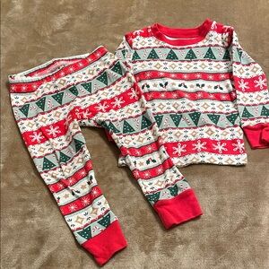 Toddler Fair Isle Christmas Pajamas